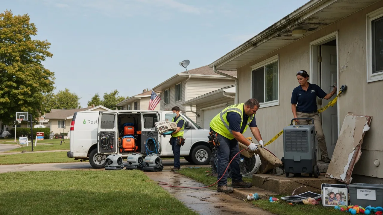 Water Damage Restoration in London, WV near me